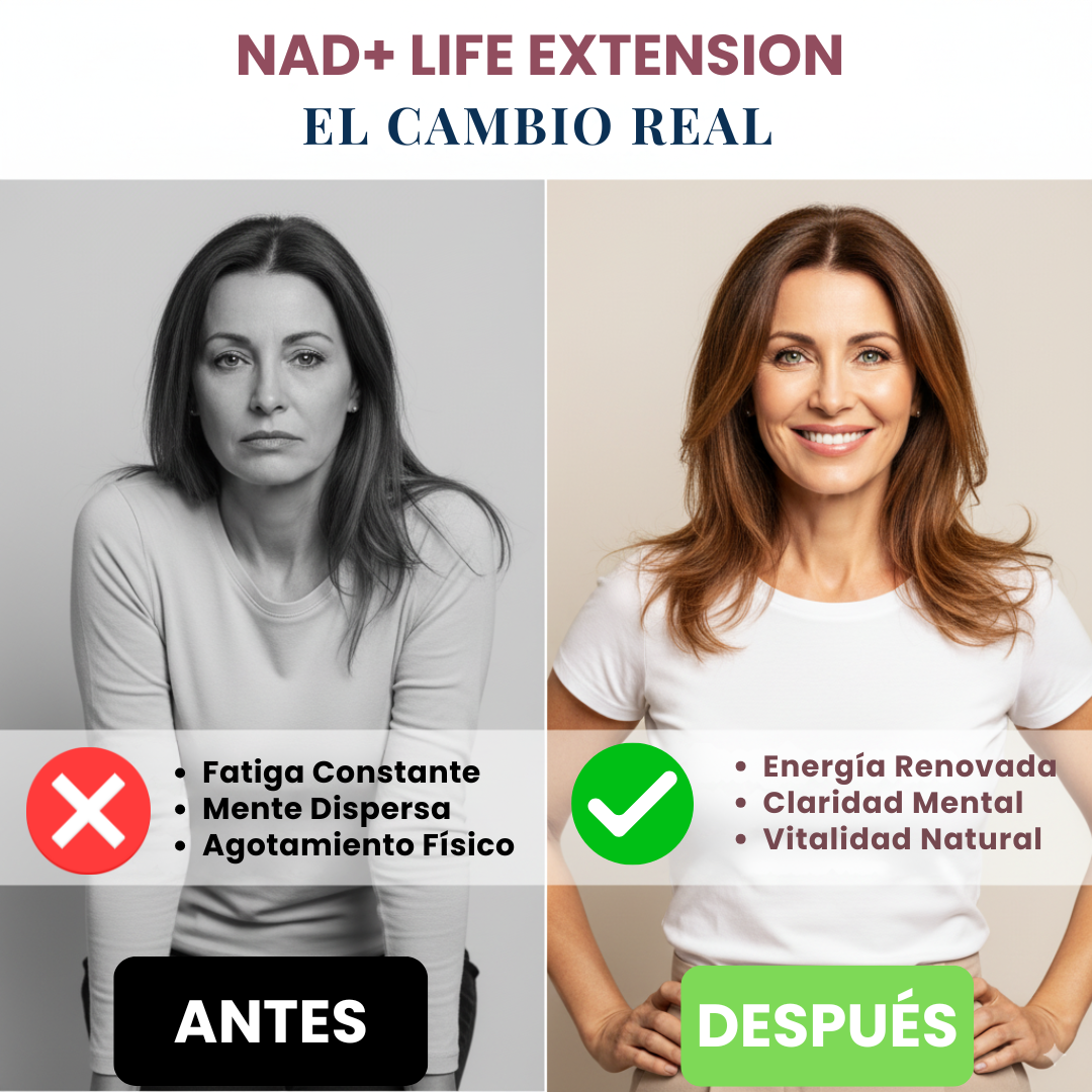 NAD+ Energía y Longevidad Celular